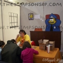 Los Simpson en el Centro Comercial Vallsur de Valladolid